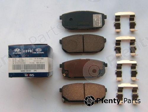 Genuine HYUNDAI / KIA (MOBIS) part 583023ED01 Brake Pad Set, disc brake