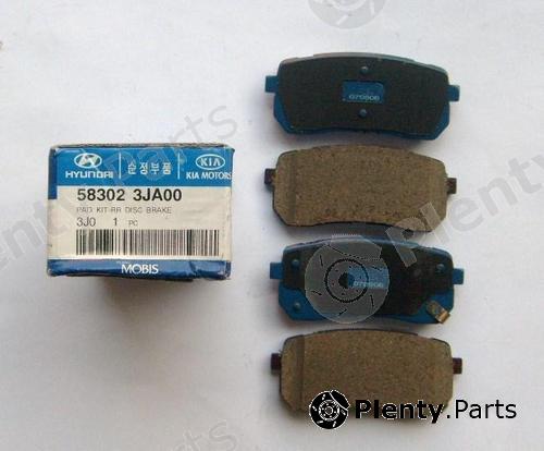 Genuine HYUNDAI / KIA (MOBIS) part 58302-3JA00 (583023JA00) Brake Pad Set, disc brake