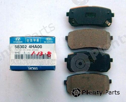 Genuine HYUNDAI / KIA (MOBIS) part 583024HA00 Brake Pad Set, disc brake
