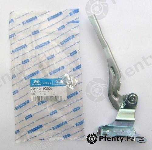 Genuine HYUNDAI / KIA (MOBIS) part 791101G000 Hinge, bonnet