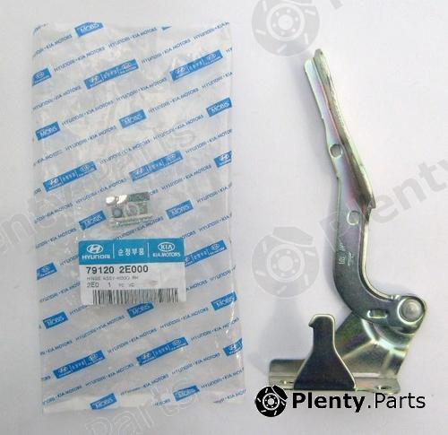 Genuine HYUNDAI / KIA (MOBIS) part 791202E000 Hinge, bonnet