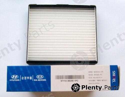 Genuine HYUNDAI / KIA (MOBIS) part 971143B200 Filter, interior air