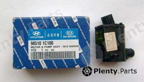 Genuine HYUNDAI / KIA (MOBIS) part 98510-1C100 (985101C100) Water Pump, window cleaning