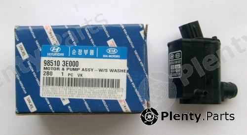 Genuine HYUNDAI / KIA (MOBIS) part 98510-3E000 (985103E000) Water Pump, window cleaning