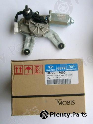 Genuine HYUNDAI / KIA (MOBIS) part 9870017000 Wiper Motor