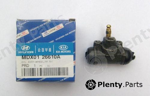 Genuine HYUNDAI / KIA (MOBIS) part MDX0126610A Wheel Brake Cylinder