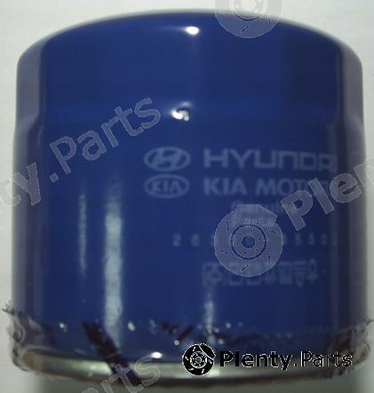 Genuine HYUNDAI / KIA (MOBIS) part 26300-35503 (2630035503) Oil Filter