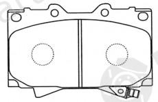  NiBK part PN1411 Brake Pad Set, disc brake