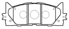  NiBK part PN1521 Brake Pad Set, disc brake