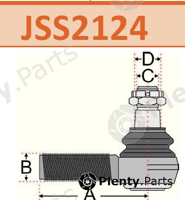  JURATEK part JSS2124 Tie Rod End