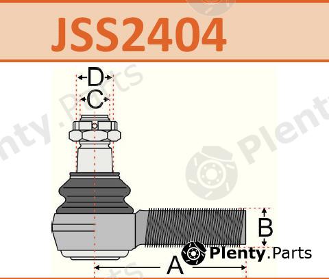  JURATEK part JSS2404 Tie Rod End