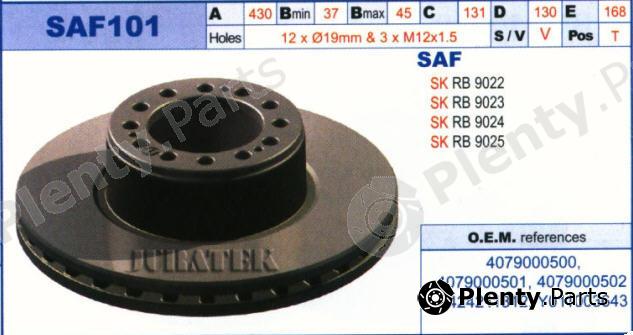  JURATEK part SAF101 Brake Disc