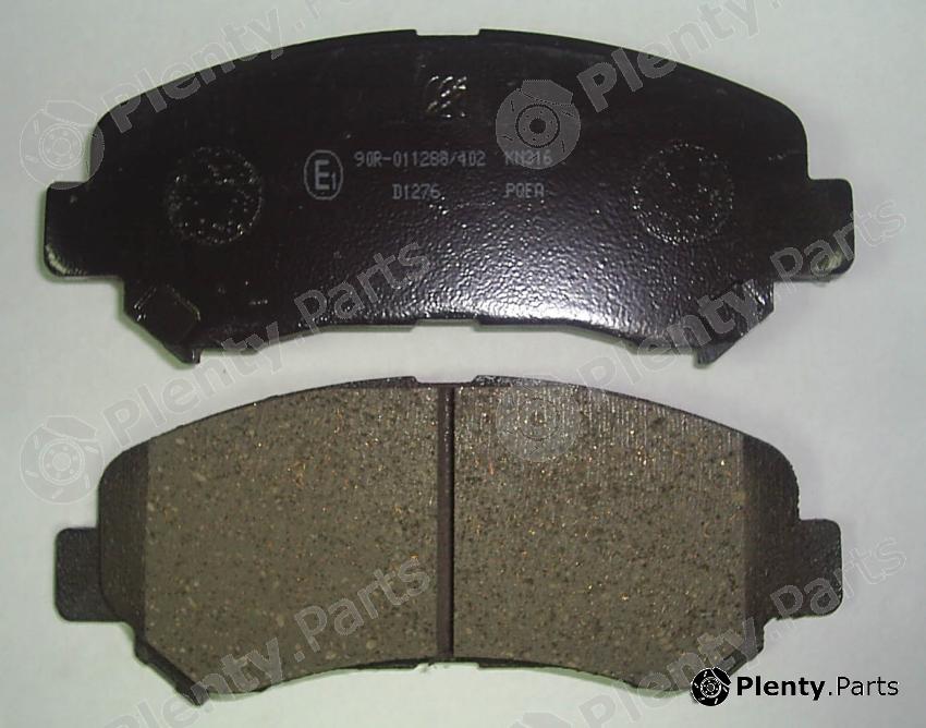  MK Kashiyama part D1276 Brake Pad Set, disc brake