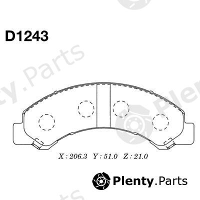  MK Kashiyama part D1243 Replacement part