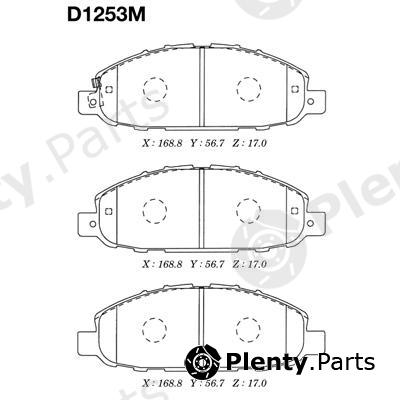  MK Kashiyama part D1253M Replacement part