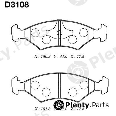  MK Kashiyama part D3108 Replacement part