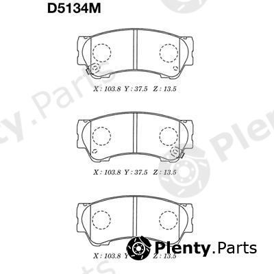  MK Kashiyama part D5134M Replacement part