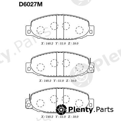  MK Kashiyama part D6027M Replacement part