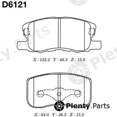  MK Kashiyama part D6121 Replacement part