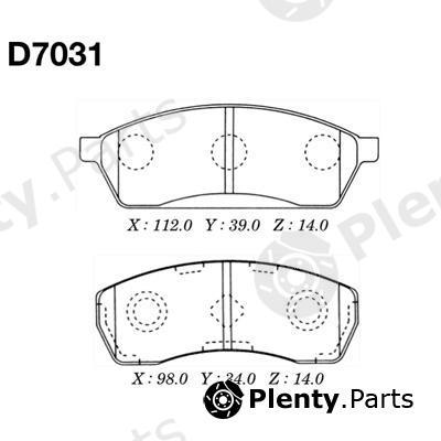  MK Kashiyama part D7031 Replacement part