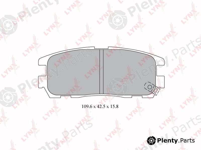  LYNXauto part BD-3803 (BD3803) Brake Pad Set, disc brake