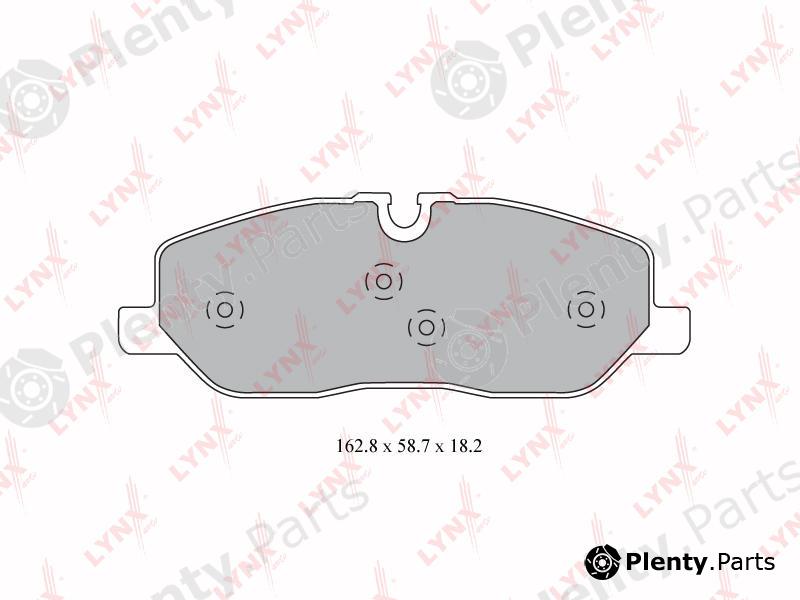  LYNXauto part BD-5003 (BD5003) Brake Pad Set, disc brake