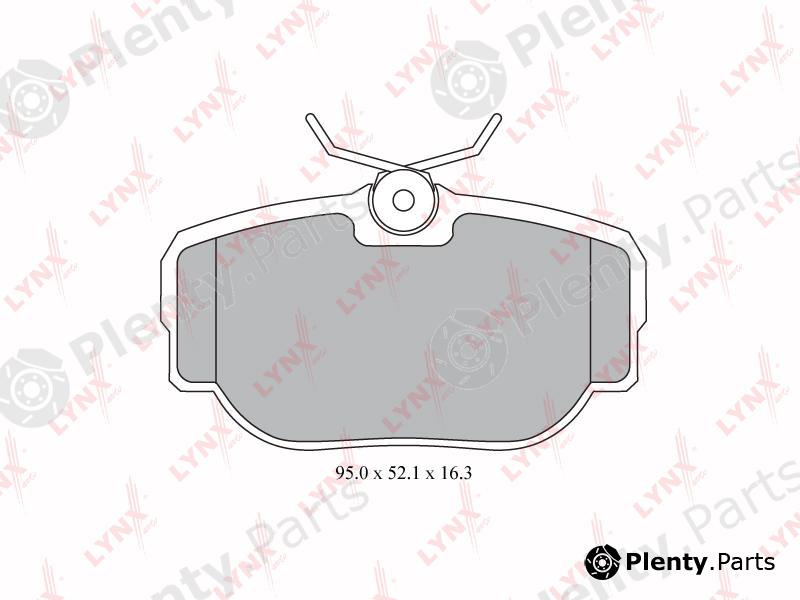  LYNXauto part BD-5008 (BD5008) Brake Pad Set, disc brake
