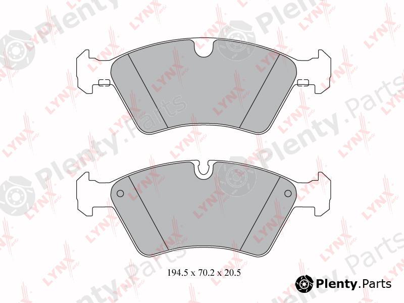  LYNXauto part BD-5330 (BD5330) Brake Pad Set, disc brake