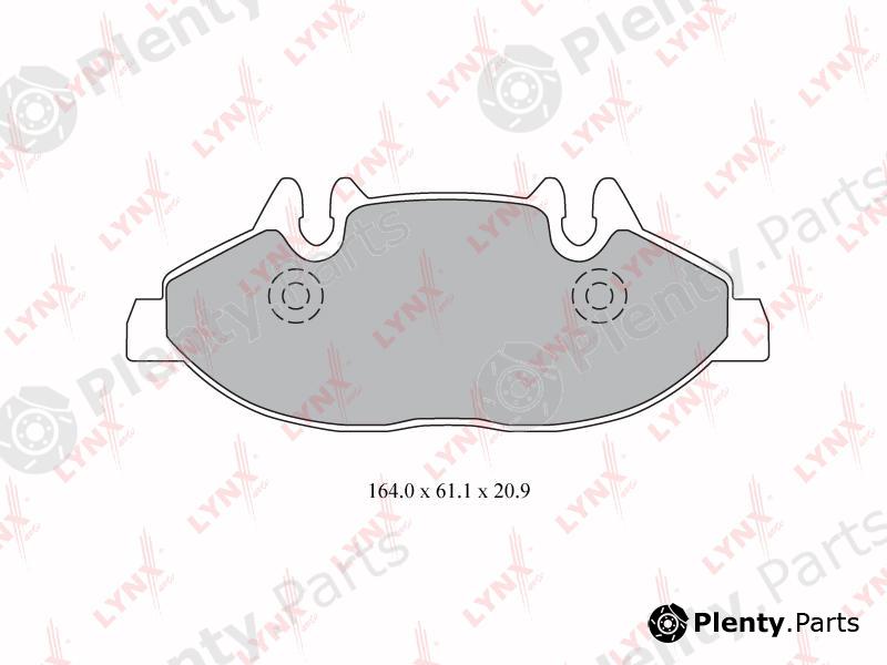  LYNXauto part BD-5348 (BD5348) Brake Pad Set, disc brake