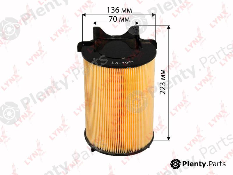  LYNXauto part LA1001 Air Filter