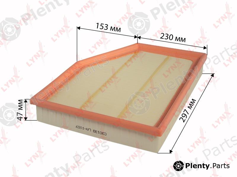  LYNXauto part LA1107 Air Filter