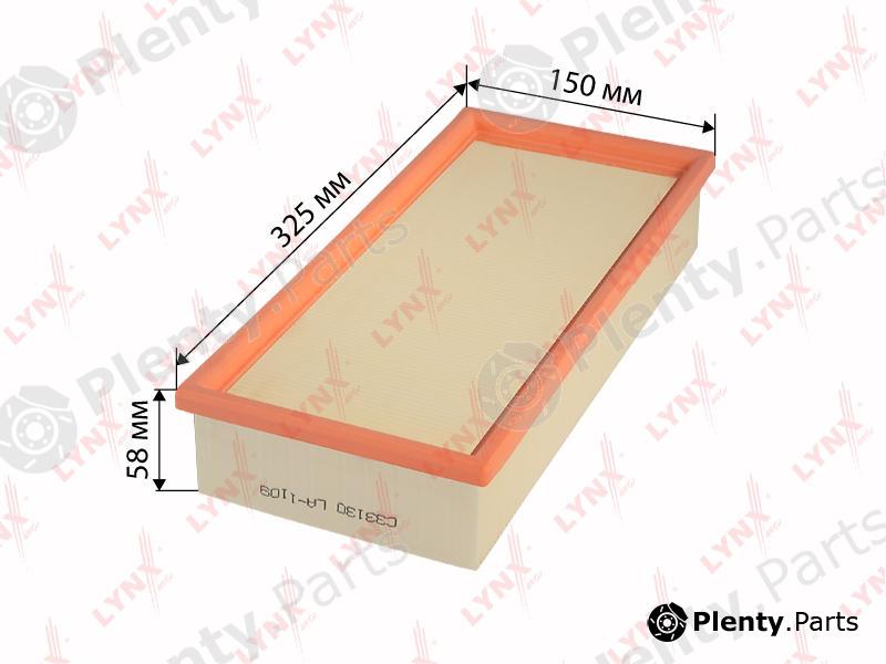  LYNXauto part LA1109 Air Filter