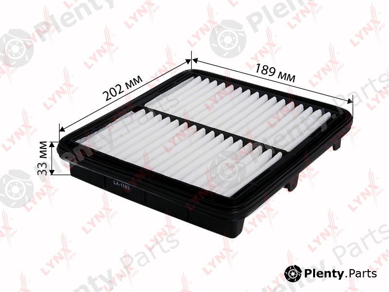  LYNXauto part LA1163 Air Filter