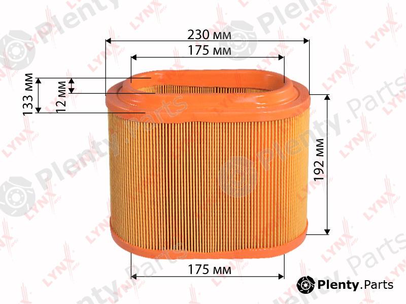  LYNXauto part LA1183 Air Filter