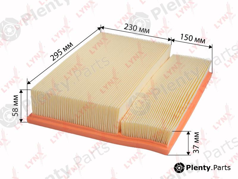  LYNXauto part LA-1206 (LA1206) Air Filter