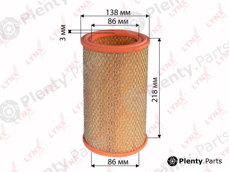  LYNXauto part LA1404 Air Filter