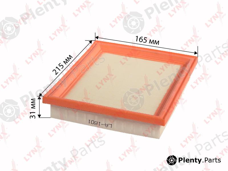  LYNXauto part LA1601 Air Filter