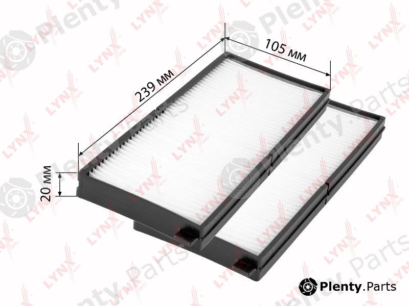  LYNXauto part LAC008 Filter, interior air