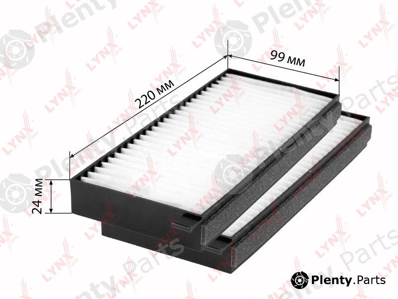  LYNXauto part LAC013 Filter, interior air