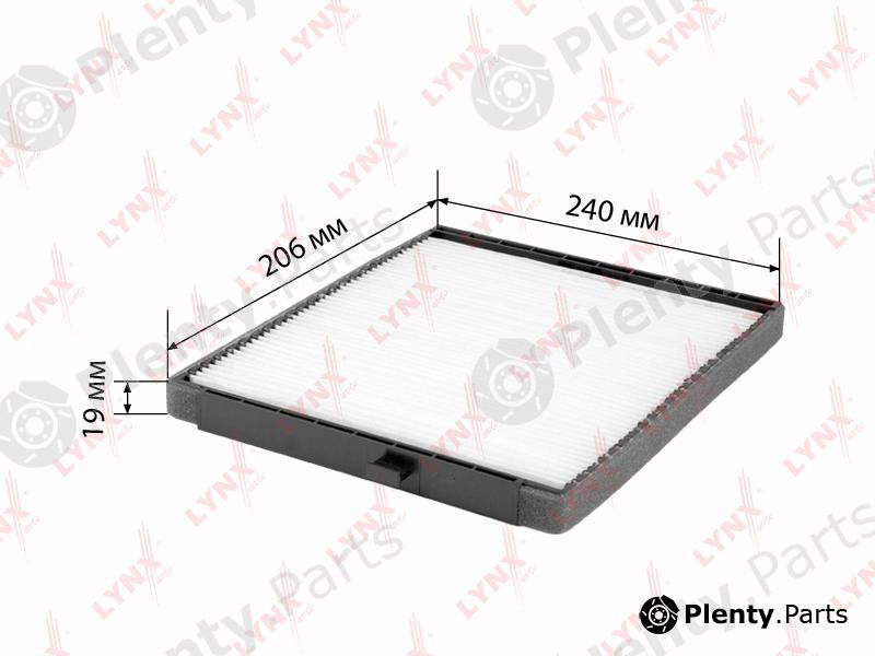  LYNXauto part LAC087 Filter, interior air