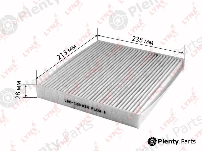  LYNXauto part LAC128 Filter, interior air