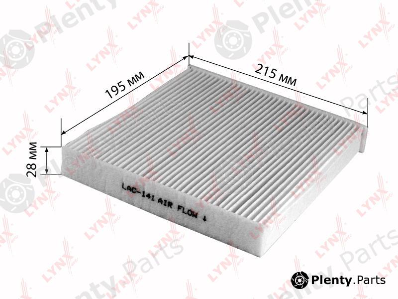  LYNXauto part LAC141 Filter, interior air