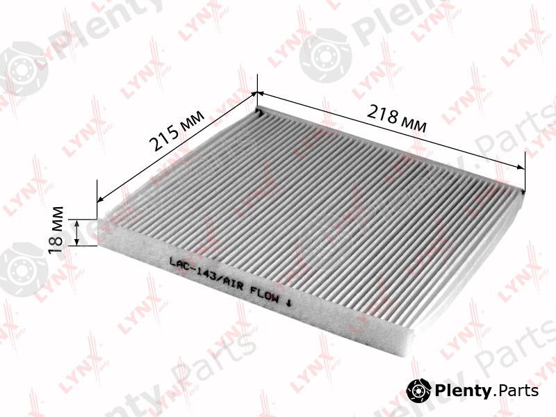  LYNXauto part LAC143 Filter, interior air