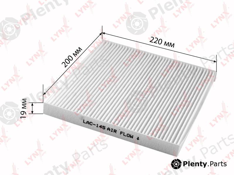  LYNXauto part LAC145 Filter, interior air