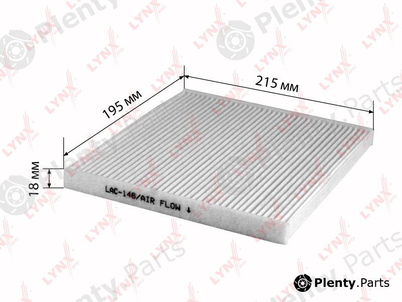  LYNXauto part LAC146 Filter, interior air