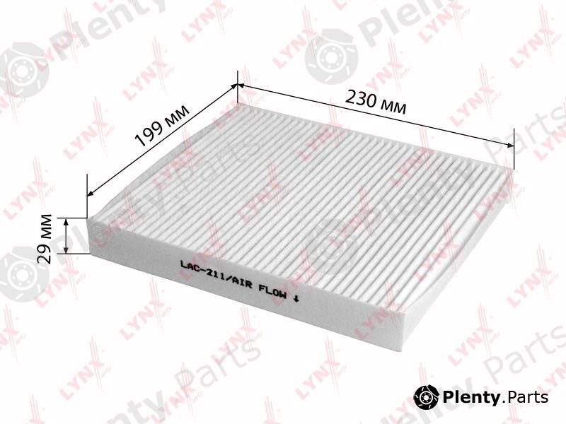  LYNXauto part LAC211 Filter, interior air