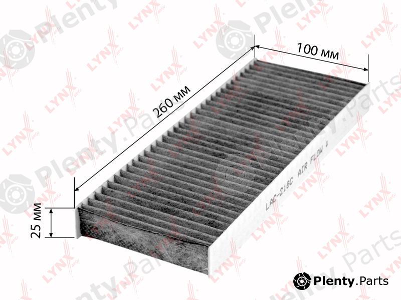  LYNXauto part LAC216C Filter, interior air