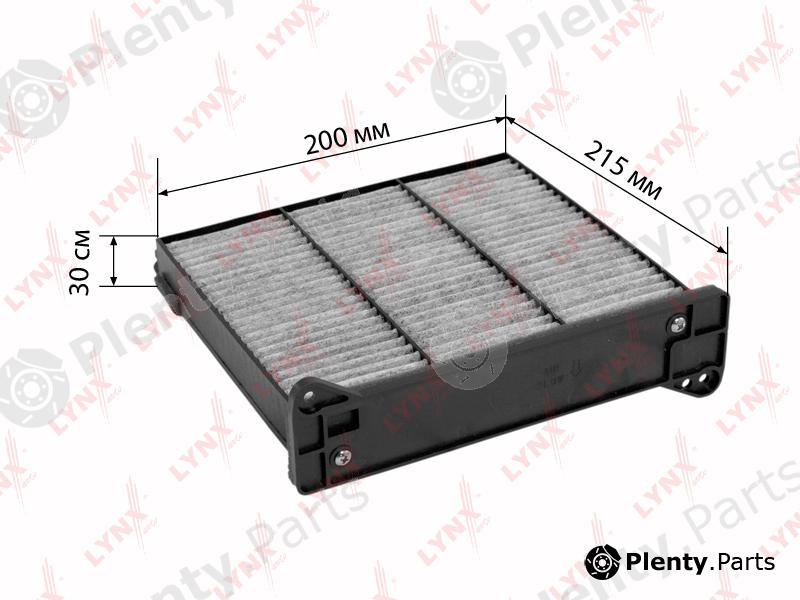  LYNXauto part LAC-304 (LAC304) Filter, interior air