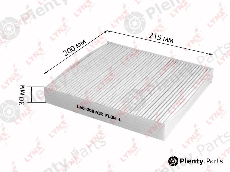  LYNXauto part LAC308 Filter, interior air