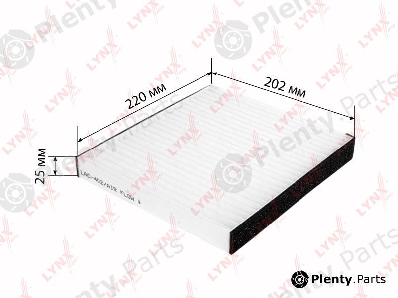  LYNXauto part LAC402 Filter, interior air